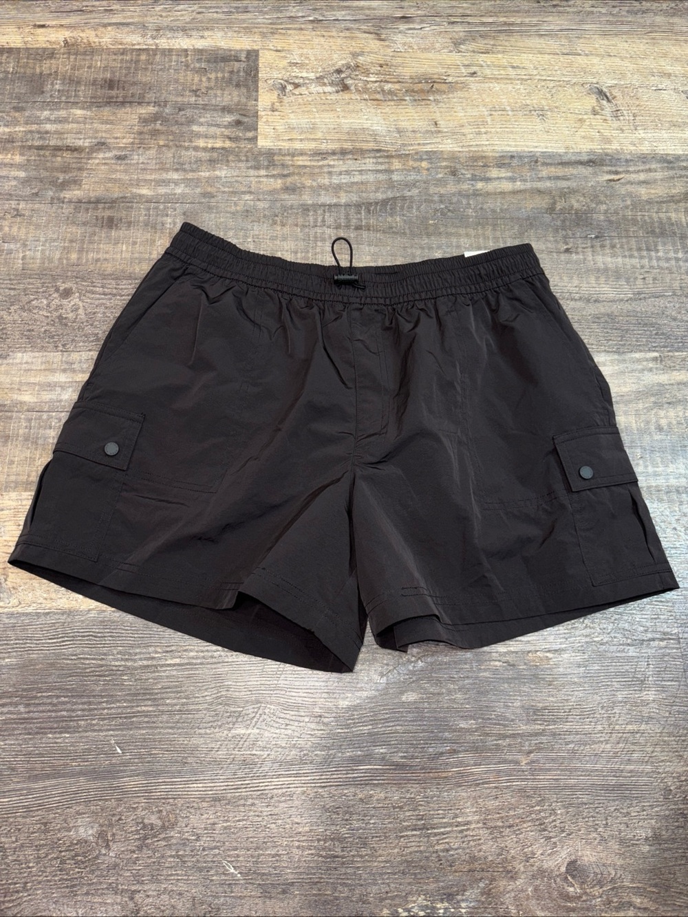 Victorias Secret PINK Satin Parachute Cargo Shorts Size Medium NWT $49